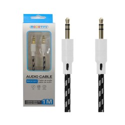 Modorwy AUX Cable MC5101 3.5mm to 3.5mm 1m White Modorwy AUX Cable MC5101 3.5mm to 3.5mm 1m White